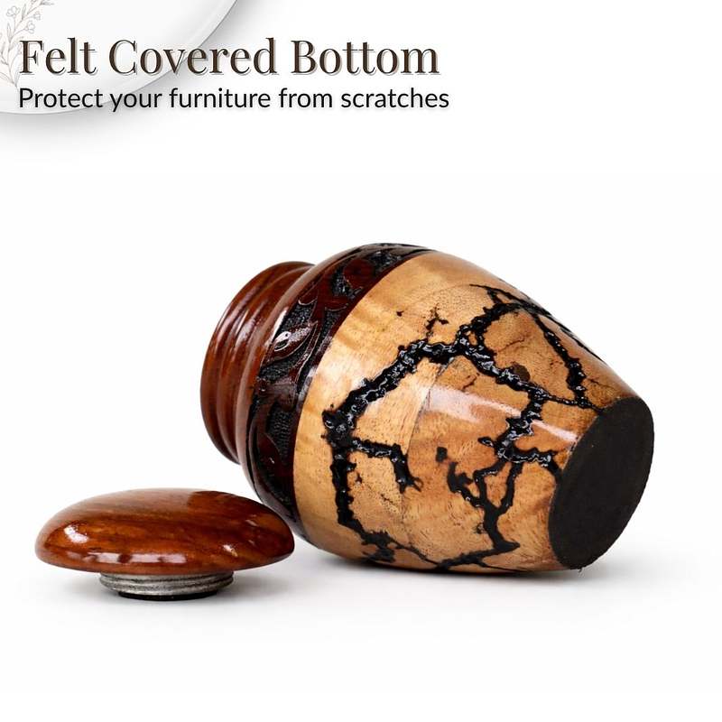 Personalized Turn Wood Pet Urn