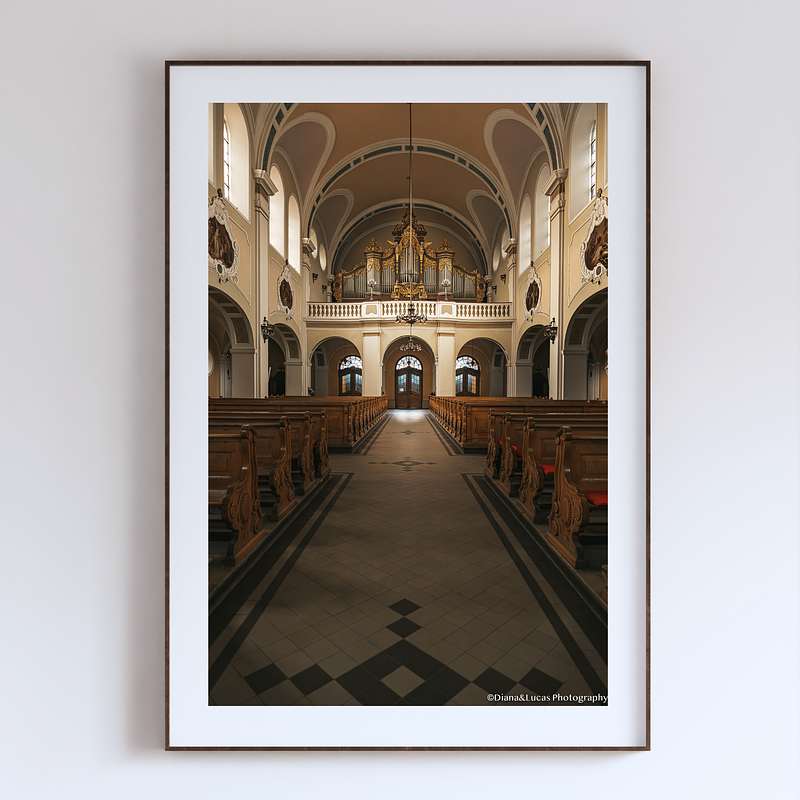 COLLECTION - SACRED DETAILS VERTICAL - "The Organ Loft" - LIMITED EDITION 10 of 10