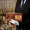 Personalized Wood Pet Urn Box