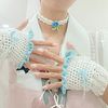 Delilah Fingerless Gloves~ Crochet PDF Pattern