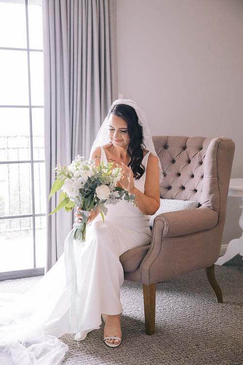 Bride Getting Ready