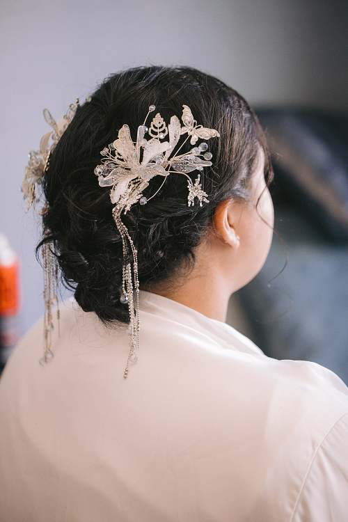 Bride Getting Ready
