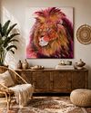 Walter pint lion - This painting is exhibit in France