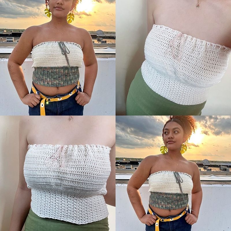 Ella Top- crochet pdf pattern