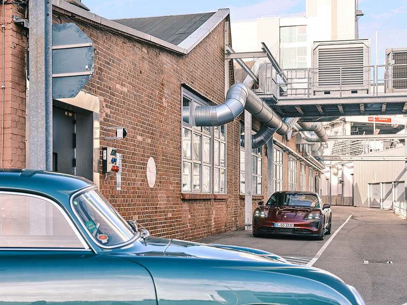 Porsche 356 am alten Werk