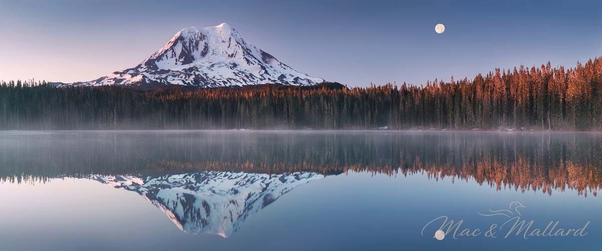 Mountain fine art photography printed on premium aluminum - majestic landscape metal wall art by Mac & Mallard