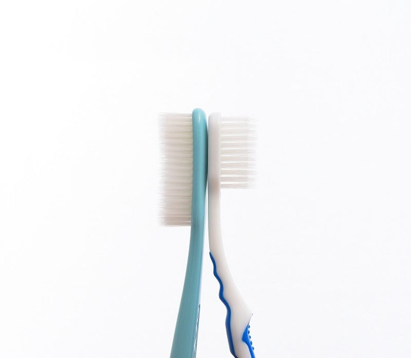 WANGTA Silver Double Size Toothbrush - 1 pcs