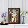 Mahadev Shiva by Jamini Roy: Folk Art Beauty of India