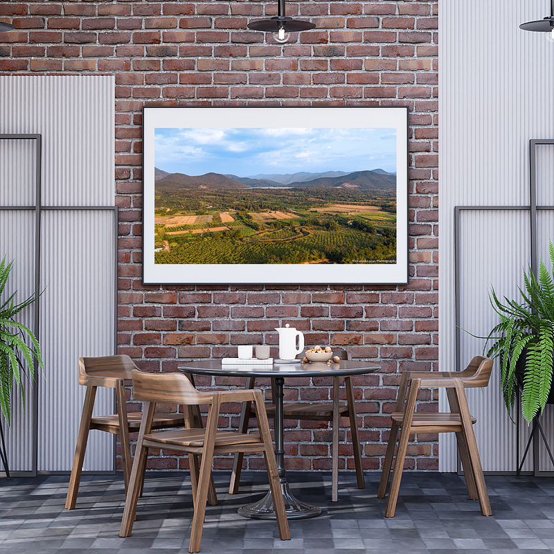 COLLECTION - GIANTS OF THE LAND HORIZONTAL - "Fields and Mountains" - LIMITED EDITION 10 of 10