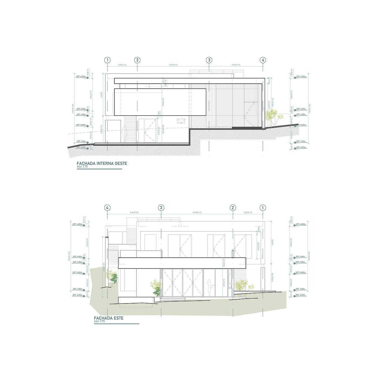 fachada vivienda lujo arquitectura tropical Puerto Rico dise&ntilde;o contempor&aacute;neo