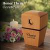 Unique Wood Cremation Urn Box