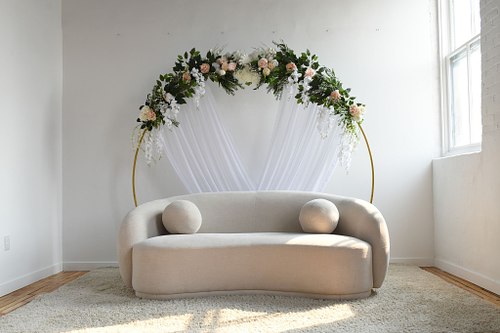 Modern Light Beige Modular Couch