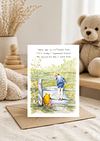 My Favourite Day | Winnie the Pooh, Christopher Robin & Piglet | Art Card