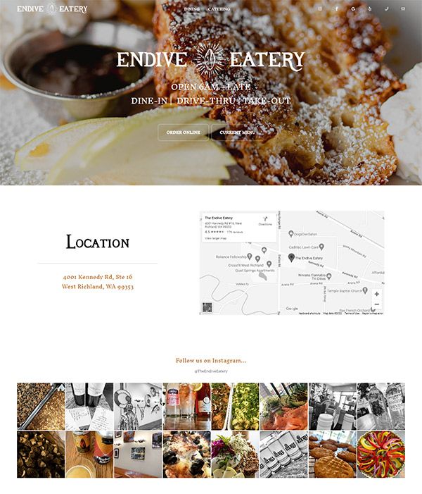 Edward Shoemaker business website built on the Dome template