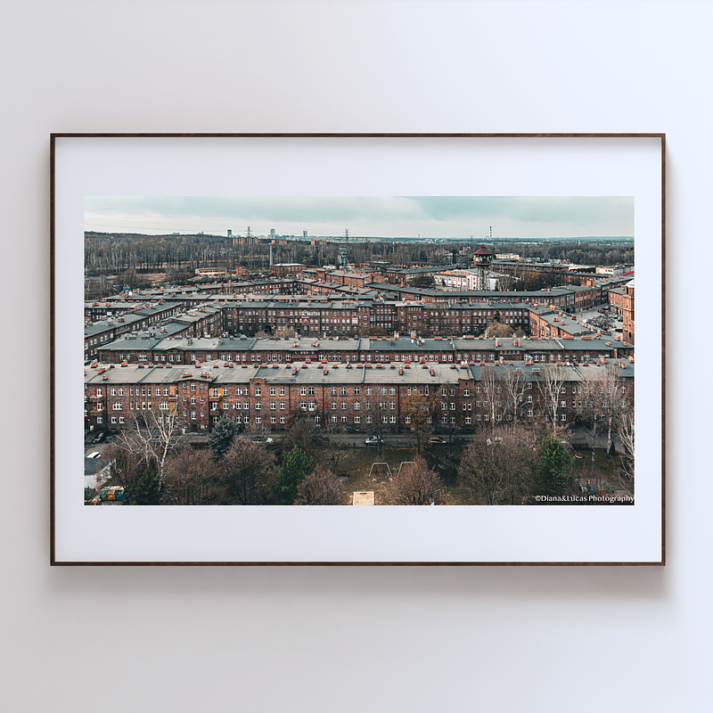 COLLECTION - FROM ABOVE HORIZONTAL - "The Long Facade" - LIMITED EDITION 10 of 10