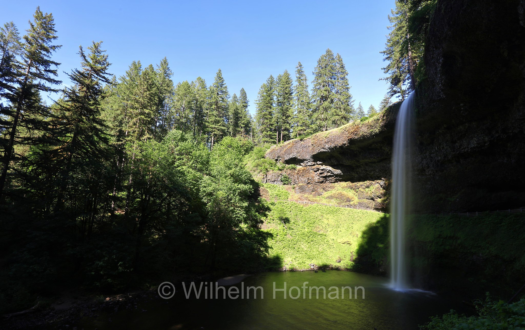 Silver Falls, Silver Falls State Park, Oregon, USA