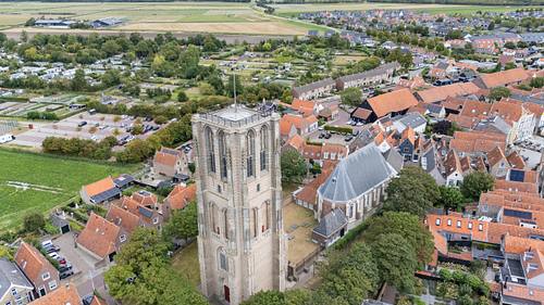 Uitzicht over Goedereede en omgeving