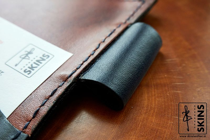 SKINS: Khonsa Leather Portfolio Journal — A6