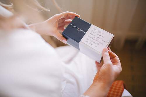Bride Getting Ready