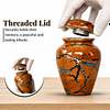 Thunder Wooden Cremation Urn