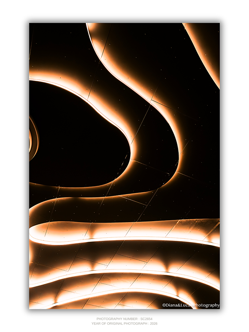 COLLECTION - URBAN GEOMETRY VERTICAL - "Drawn in Light" - LIMITED EDITION 10 of 10
