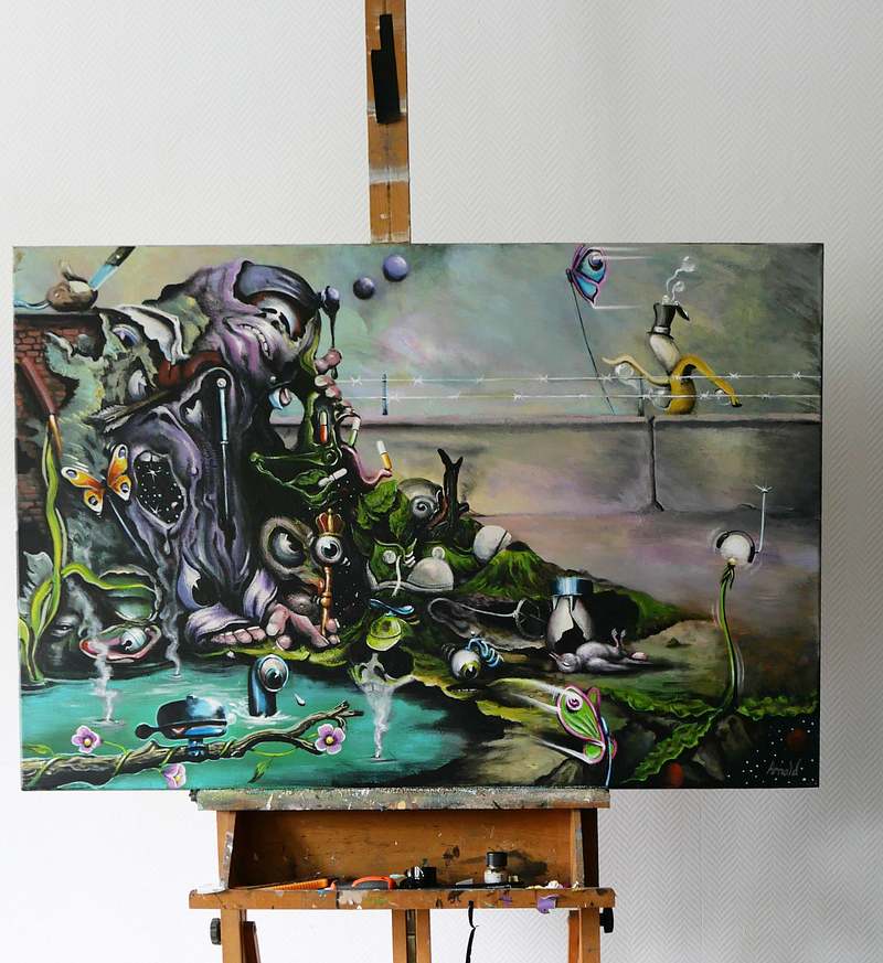 Arnold Janssen – The wall