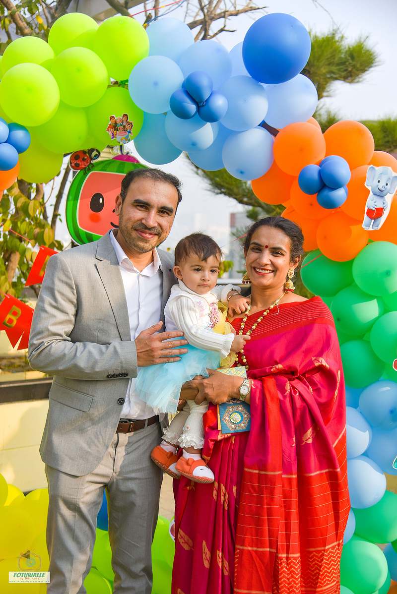 Anvesha's 1st B'day