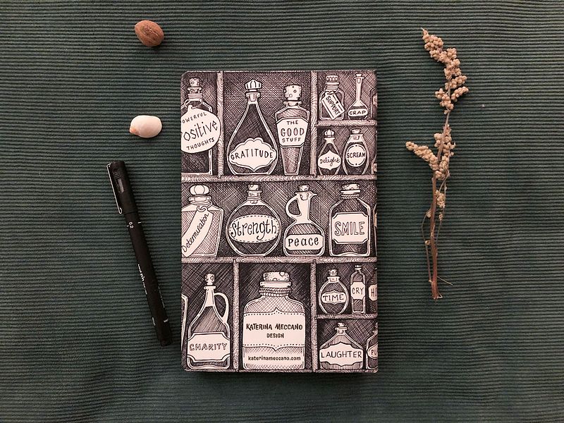 The Write Medicine A5 Notebook