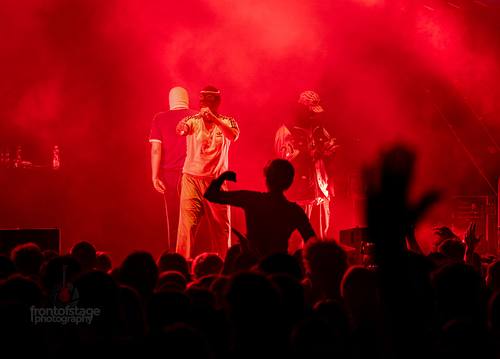 Die deutsche Rap-Band TIEFBASSKOMMANDO auf dem 25. Campus Open Air in Wismar 2025.