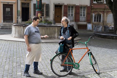 In der Altstadt von Biel