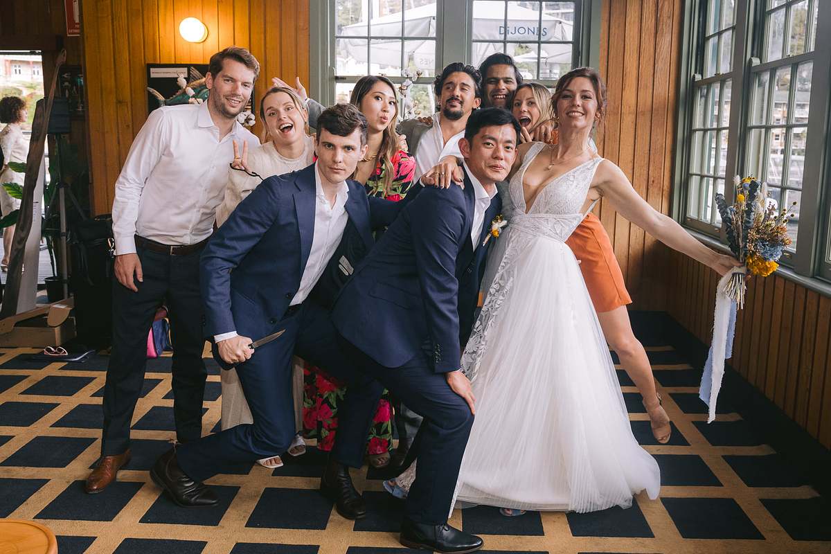 Wedding Reception at Mosman Rowers