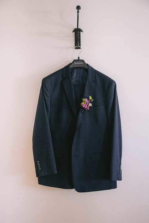 Groom Getting Ready