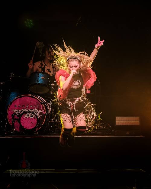 Die japanische Metalcore-Band HANABIE in Huxleys Neue Welt, Berlin