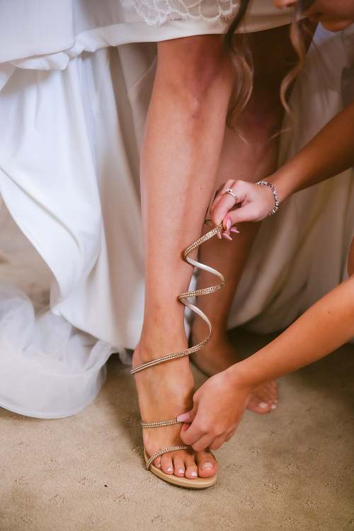 Bride Getting Ready