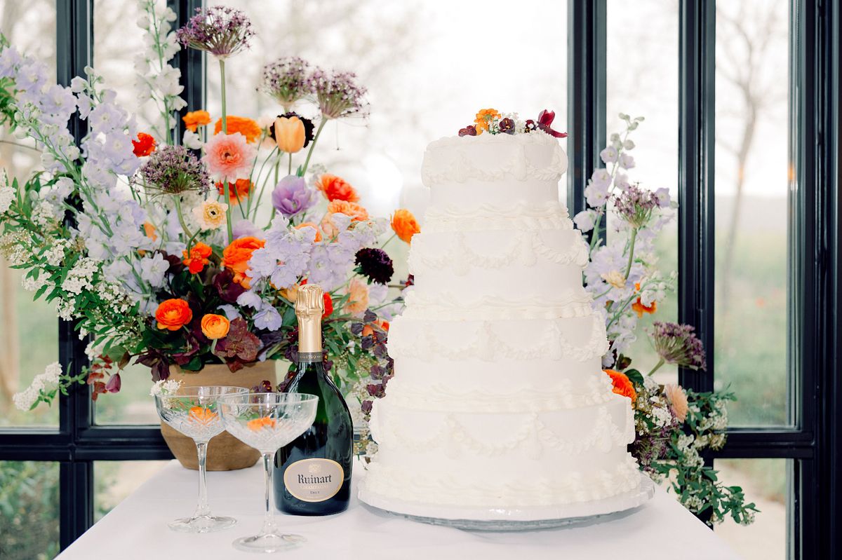 gateau et champagne mariage loire atlantique