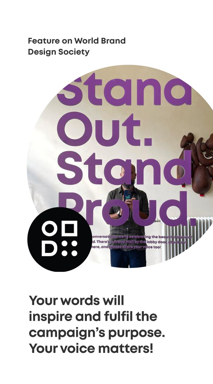 Pride Campaign Strategy | StandOut.StandProud. | Huda Sayed