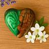 Heart Shape Small Wood Keepsake Urn | Wood mixed with Epoxy Resin