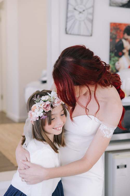 Bride Getting Ready