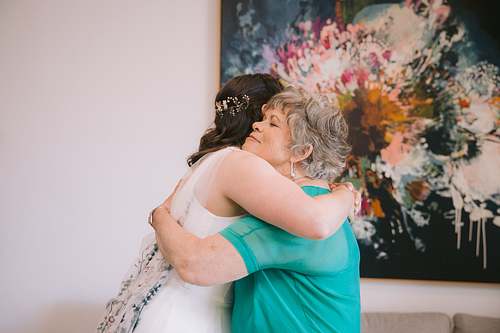 Bride Getting Ready