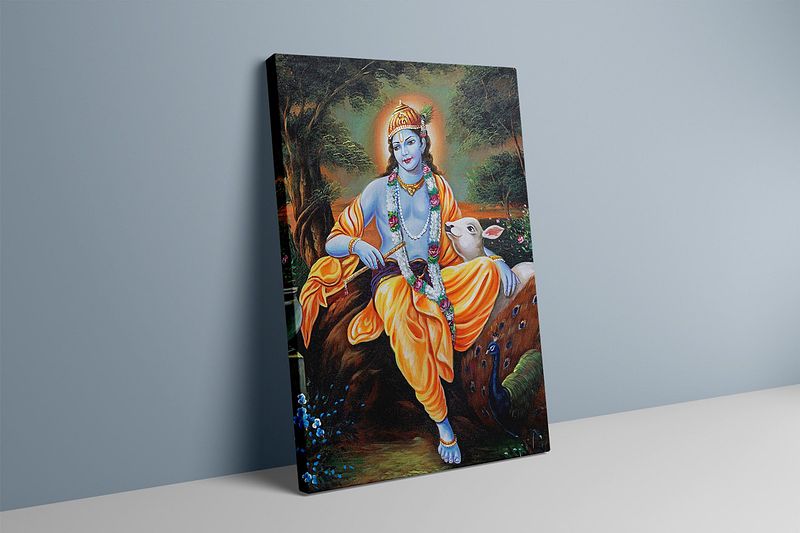 Krishna’s Tranquil Moment
