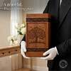 Personalized Wooden Memorial Urn Box