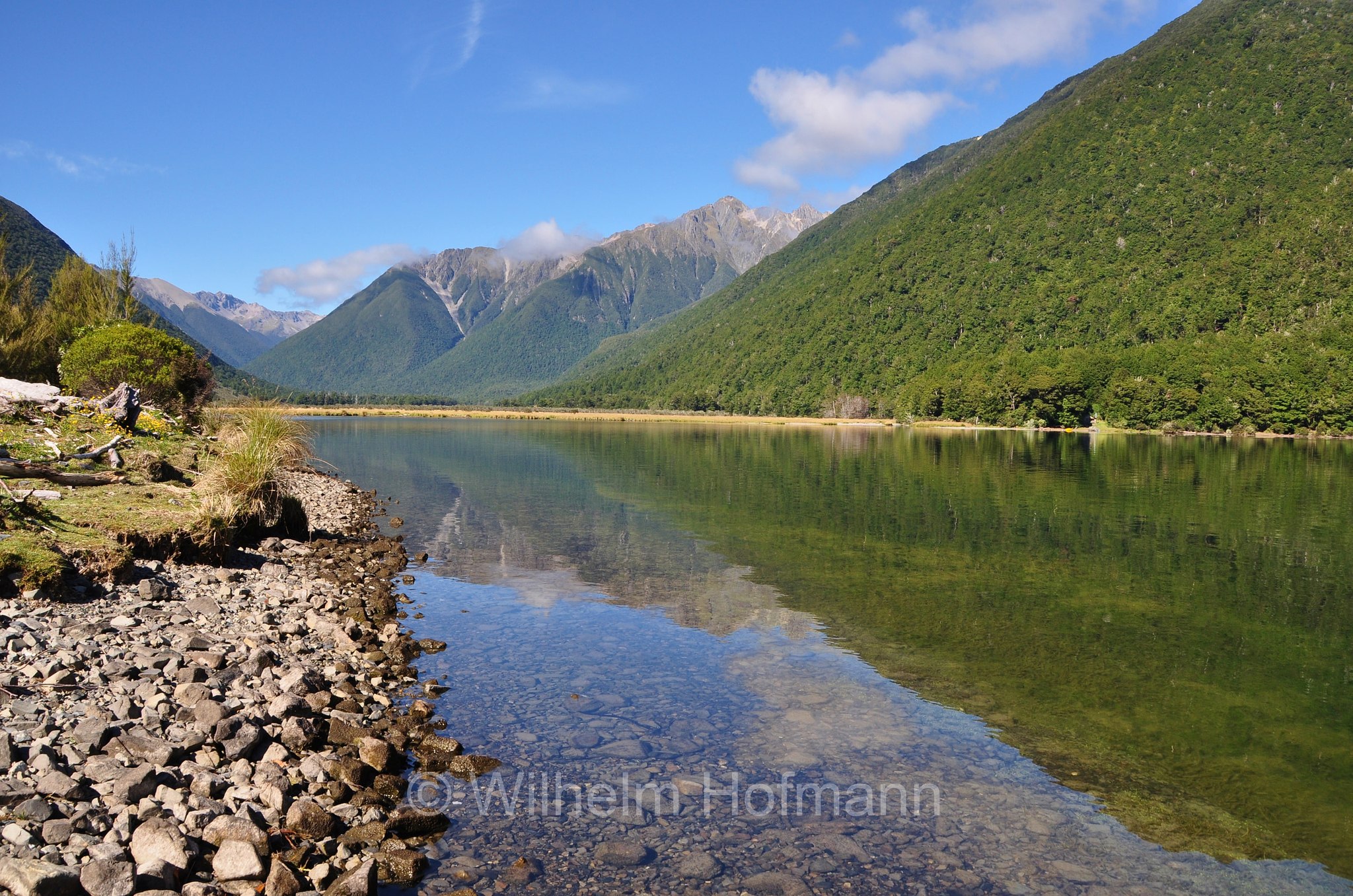 Lake Rotoiti, Nelson Lakes National Park, Nelson-Lakes-Nationalpark, Parco nazionale Nelson Lakes, South Island, Südinsel, Isola del Sud, New Zealand, Neuseeland, Nuova Zelanda