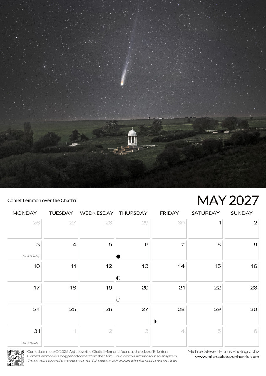 Brighton Calendar 2027 May