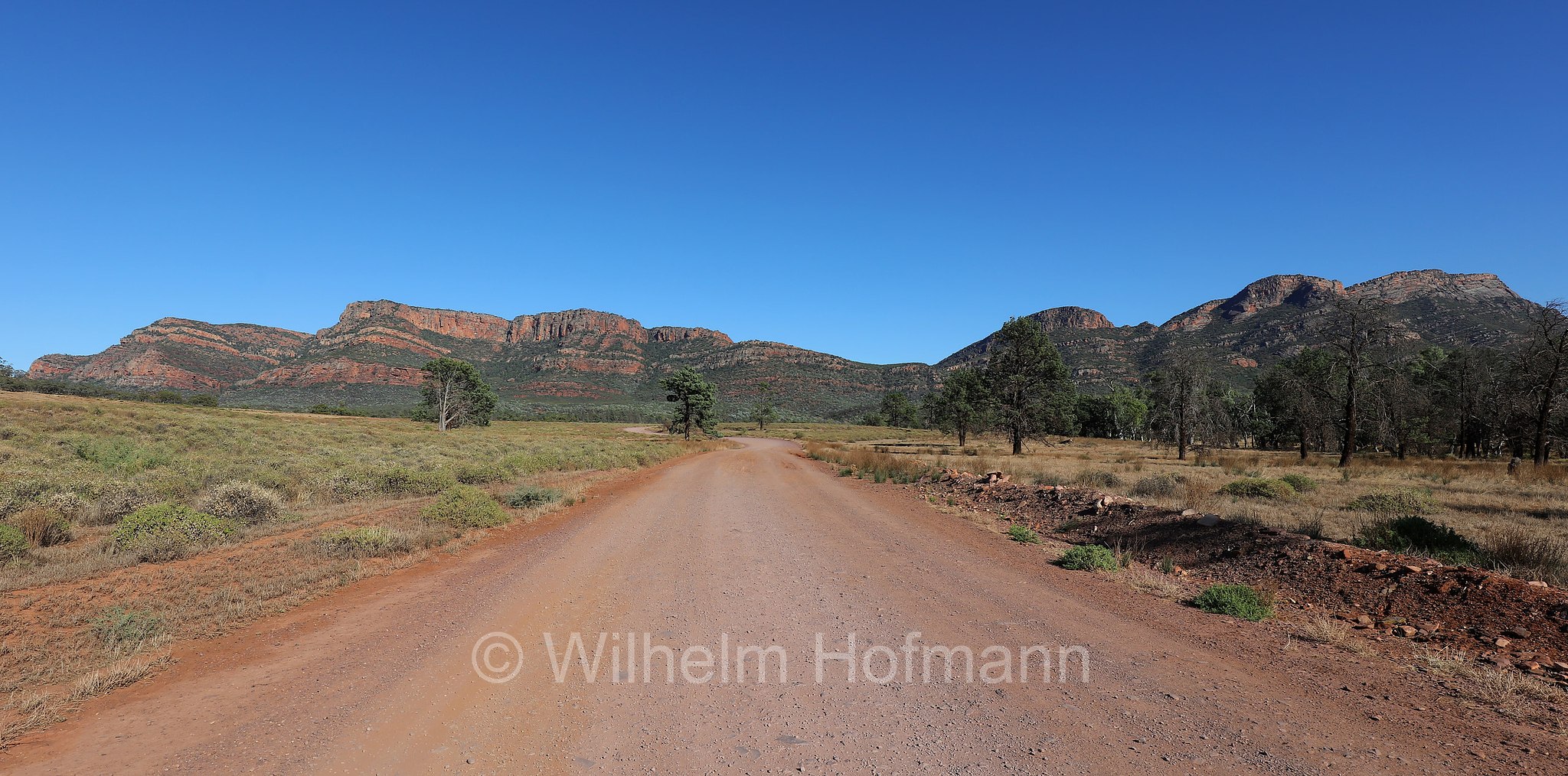 Arkaroo Rock Road, Ikara–Flinders Ranges National Park, Ikara-Flinderskette-Nationalpark, parco nazionale Monti Flinders, South Australia, Südaustralien, Australia Meridionale, Australia, Australien