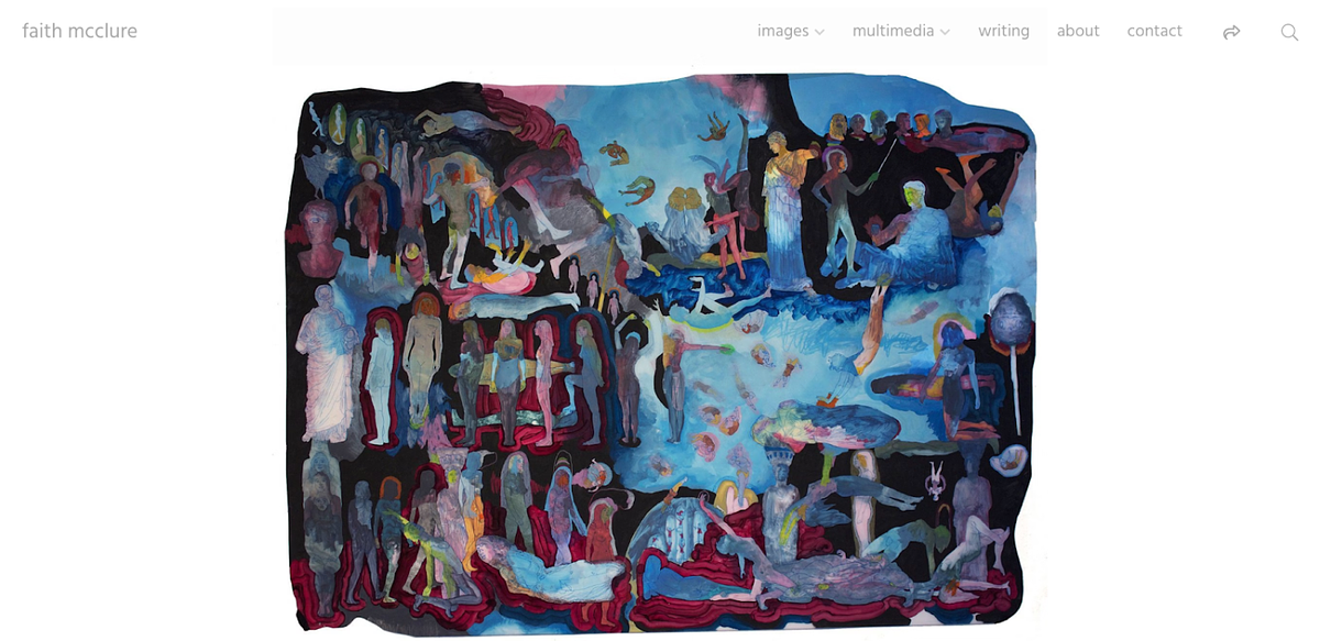 portfólio de arte de Faith Mcclure