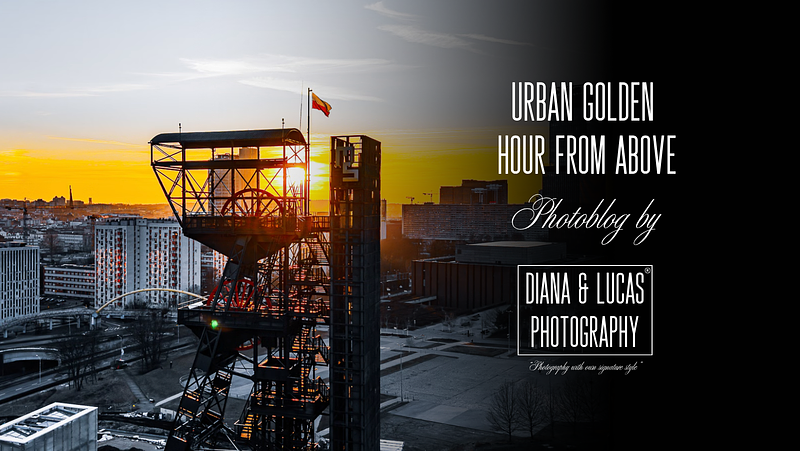 Urban Golden Hour from Above