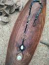Macrame Shiva eye removable hairwrap