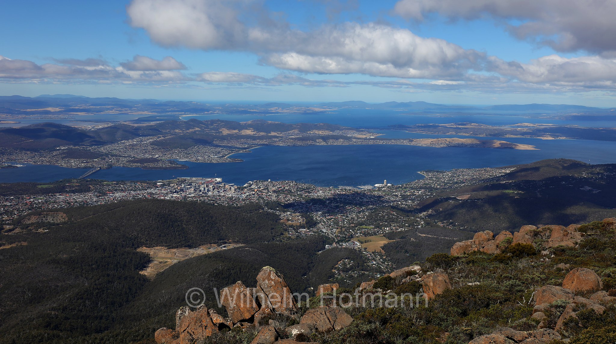 Hobart, Mount Wellington, Tasmania, Tasmanien, Australia, Australien