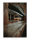 COLLECTION - URBAN GEOMETRY VERTICAL - "Waiting Train" - LIMITED EDITION 10 of 10