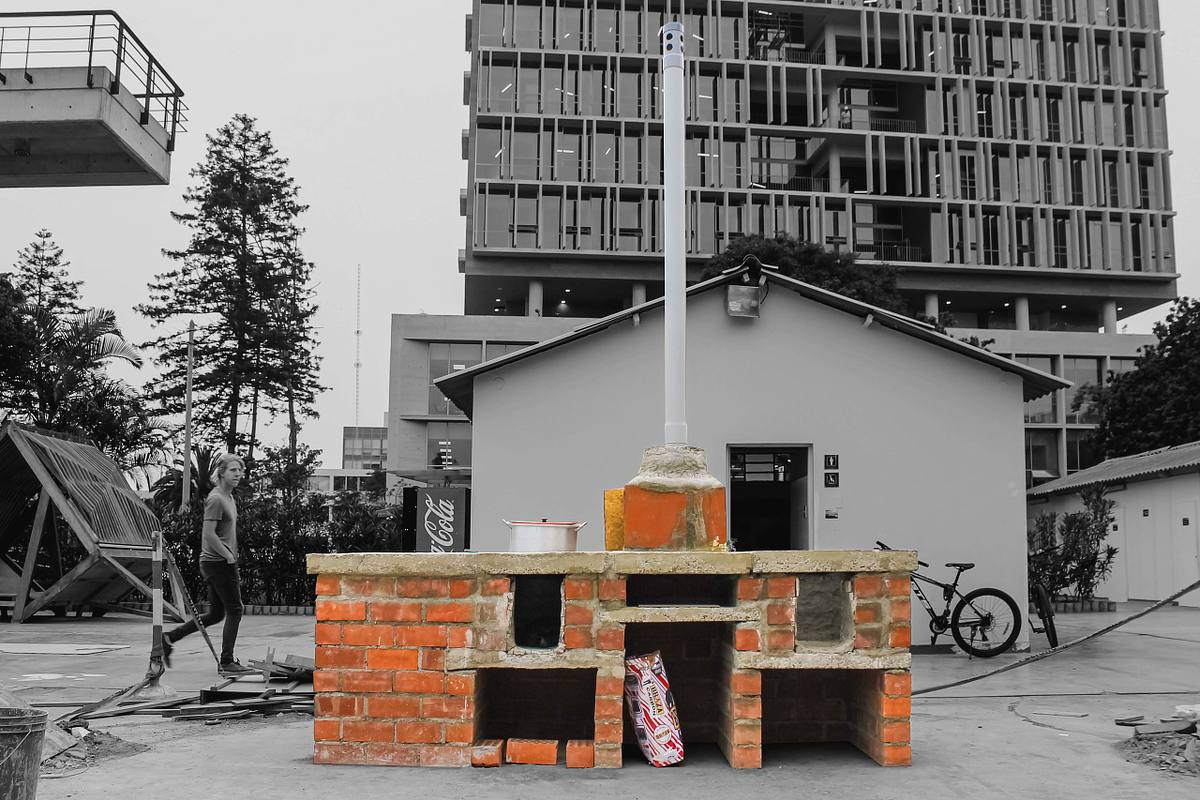 communal oven prototype pucp architecture workshop peru